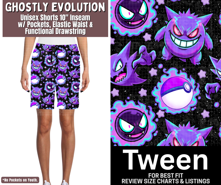 Ghostly Evolution Unisex Shorts