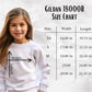SUMMER VIBES FAUX EMBROID HOODIE