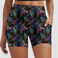RTS - Colorstruck Galaxy Biker Shorts with Pockets