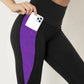 RTS - Grape Crush Leggings with Triangle Sport Pockets
