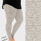 RTS - Greige Paisley Sparkle Leggings w/ Pockets
