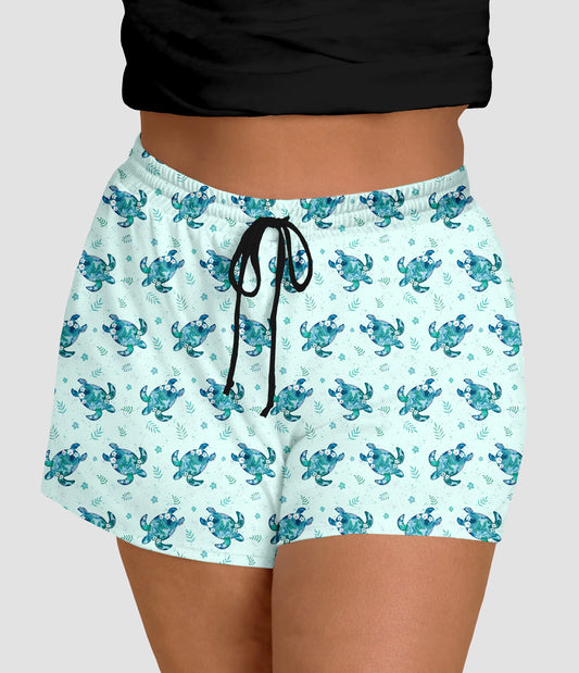 RTS - Hawaiian Sea Turtles Jogger Shorts