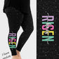 RTS - He Is Risen Side Design Leggings w/ Pockets