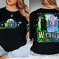 I KNEW YOU WICKED DOUBLE SIDED TEE