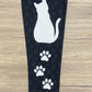 RTS - Kitty Cat Side Design Leggings w/ Pockets
