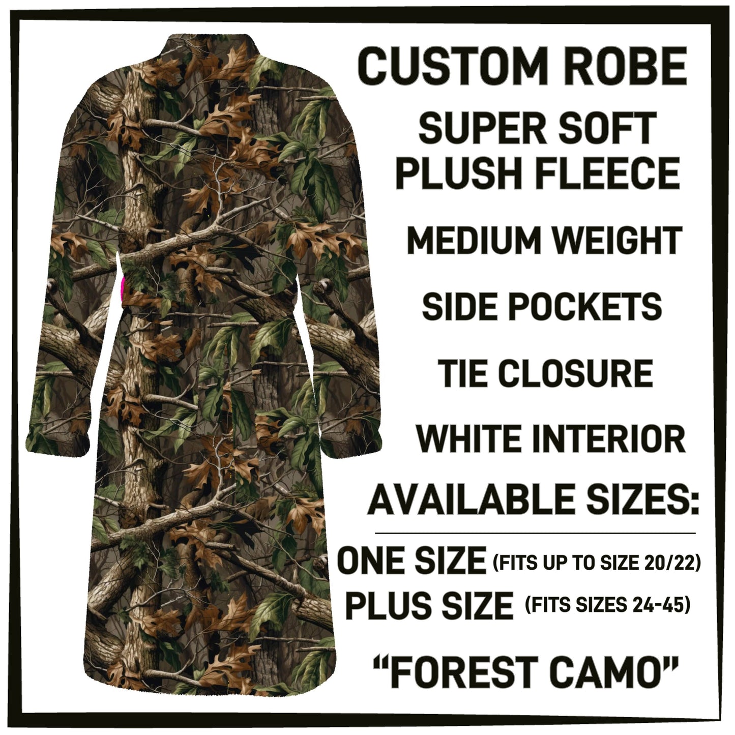 RTS - Forest Camo Robe