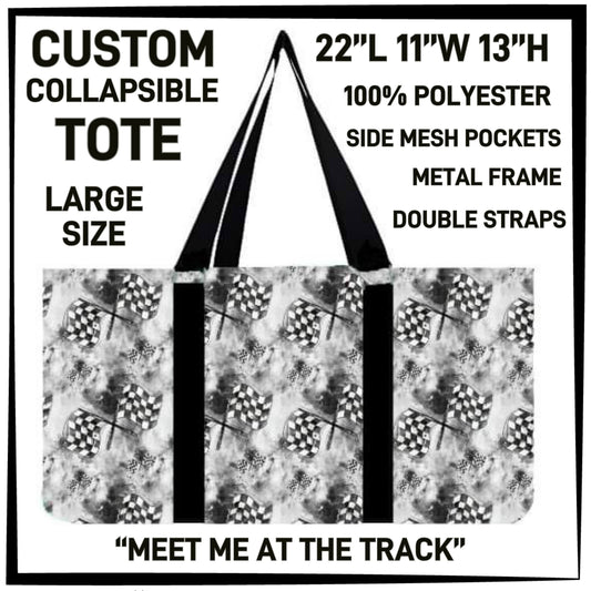 RTS - Meet Me At The Track Collapsible Tote