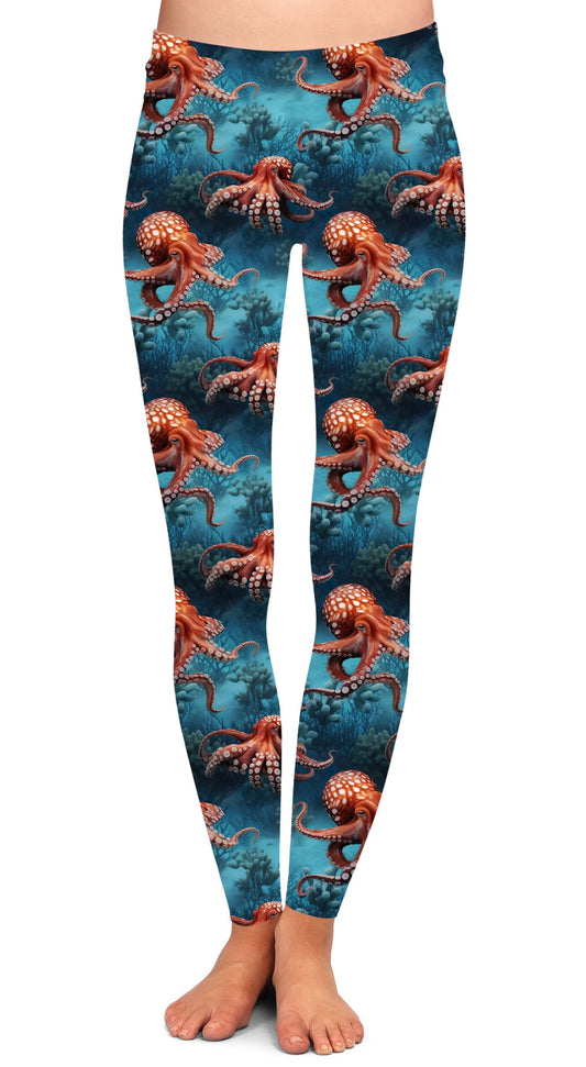Photorealistic Octopus Leggings
