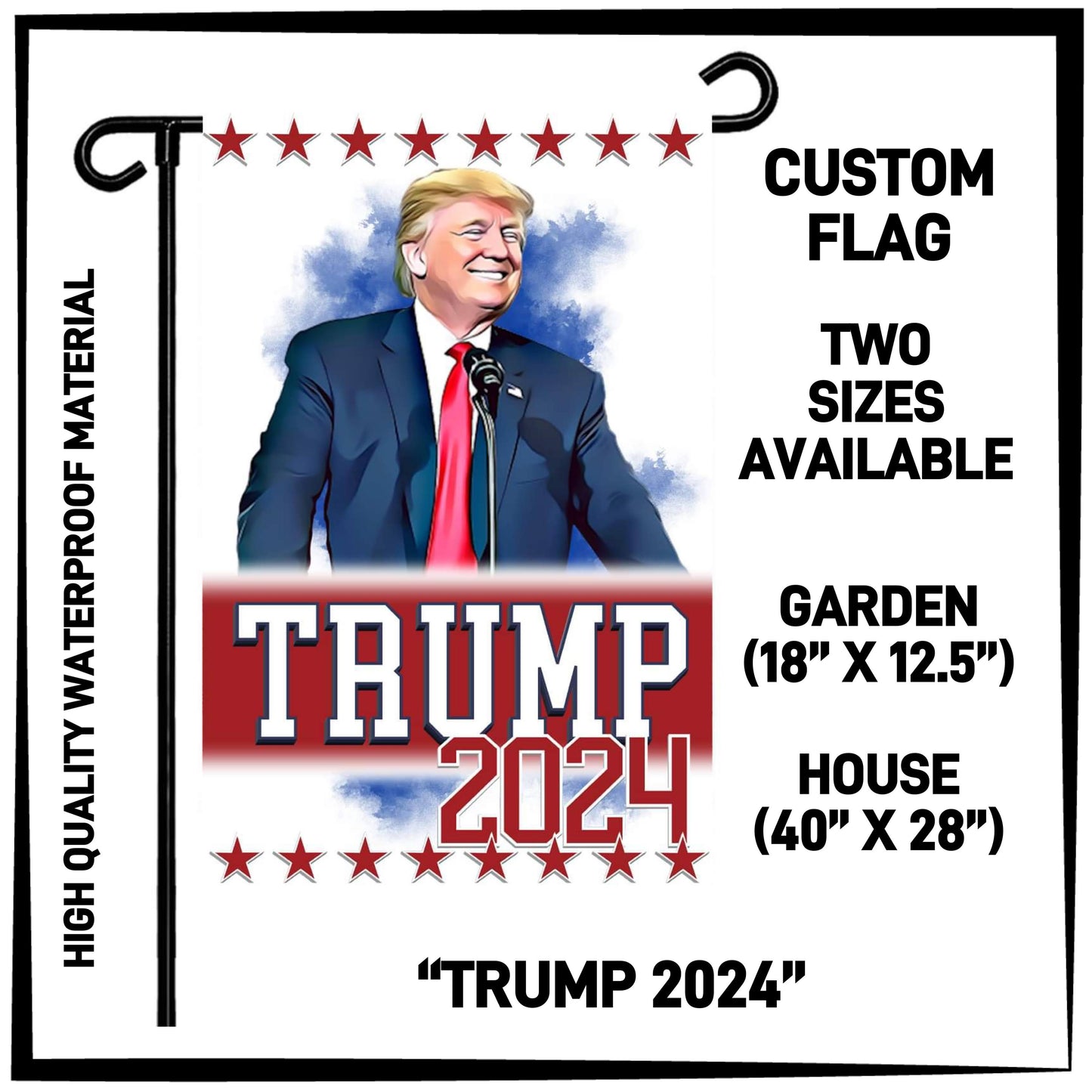 RTS - Trump 2024 Garden Flag