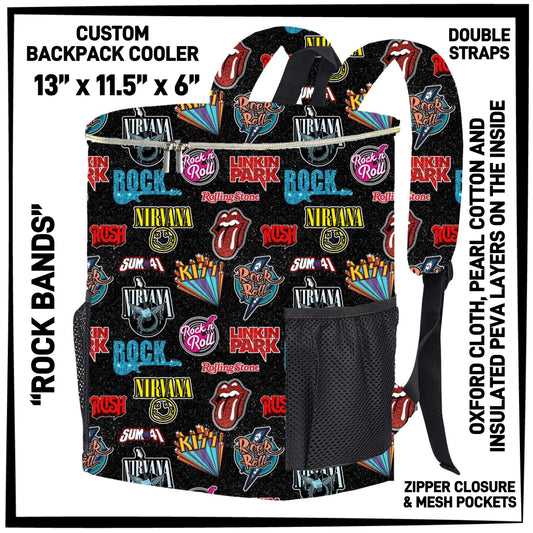RTS - Rock Bands Backpack Cooler