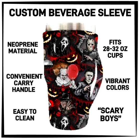 RTS - Scary Boys 28-32oz Beverage Sleeves