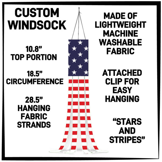 RTS - Stars and Stripes Windsock
