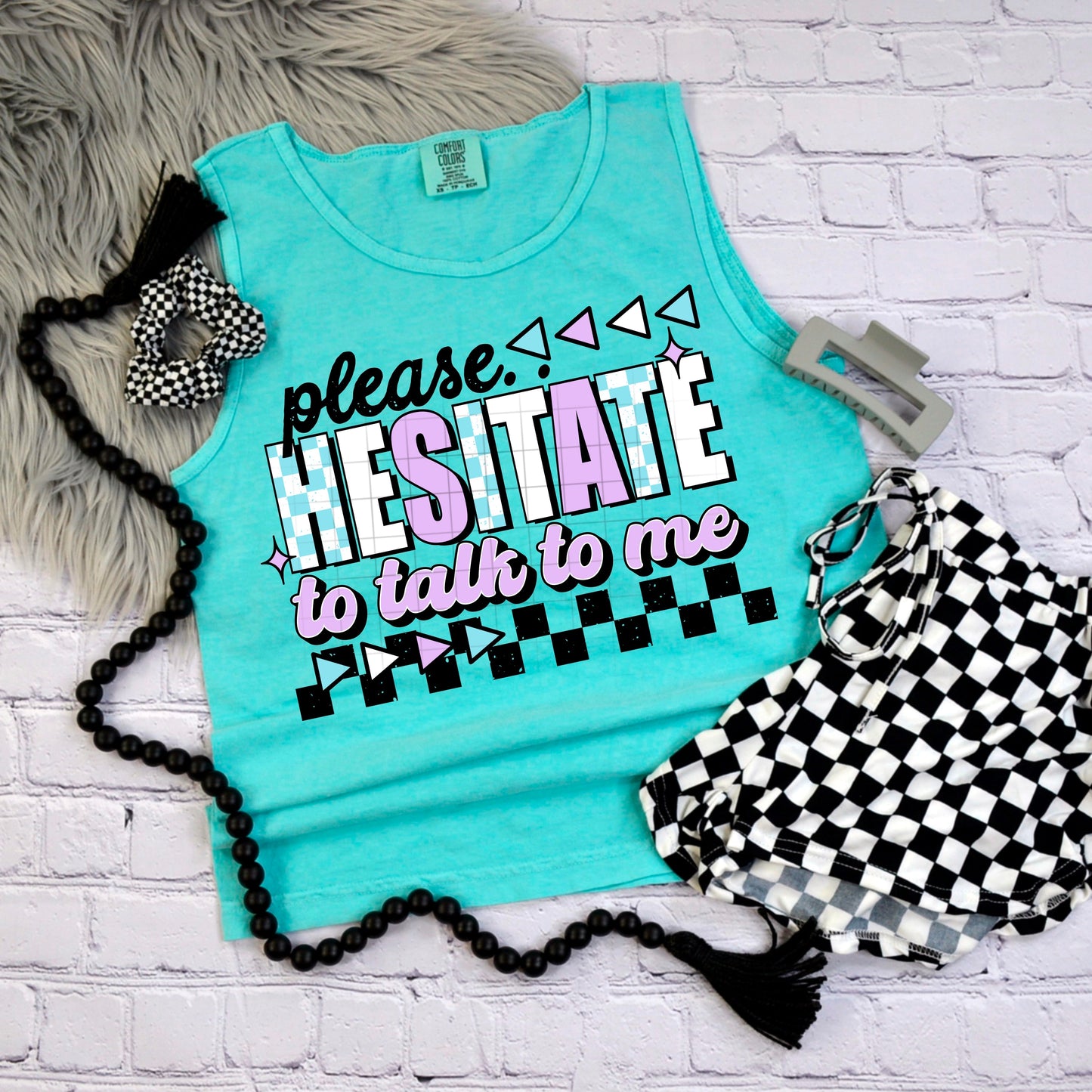 PLEASE HESITATE TANK