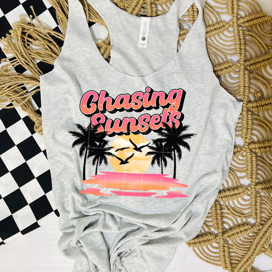 CHASING SUNSETS TANK