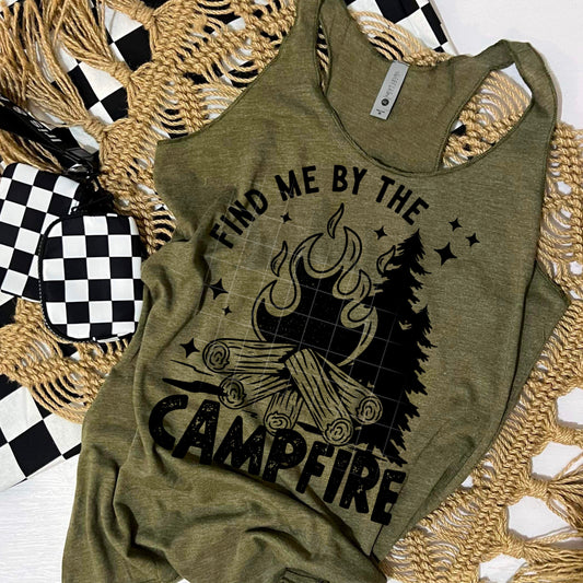 FIND ME BY THE CAMPFIRE TANK