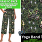 Jurassic Biker Capri Gauchos