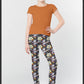 RTS - Kids Pumpkin Jack Leggings w/ Inside Pockets