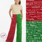 RTS - Kids Naughty or Nice Lounge Pants w/ Pockets