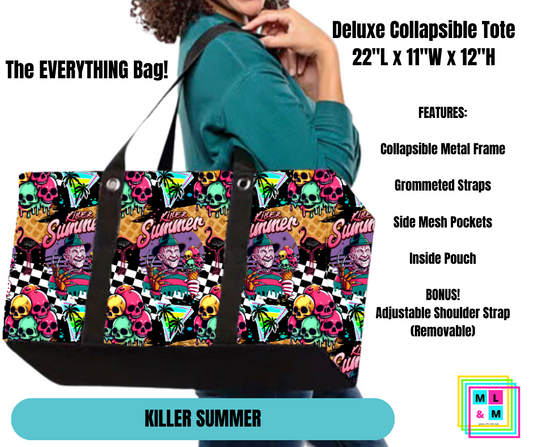 Killer Summer Collapsible Tote