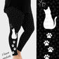 RTS - Kitty Cat Side Design Leggings w/ Pockets