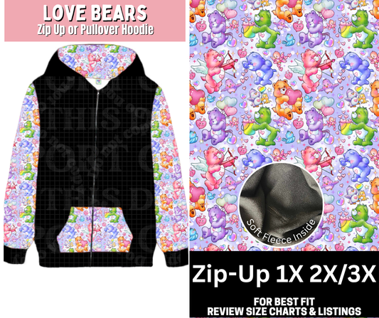 Love Bears Zip-Up Hoodie
