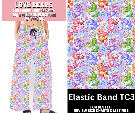 Love Bears Fleece Lounge Pants