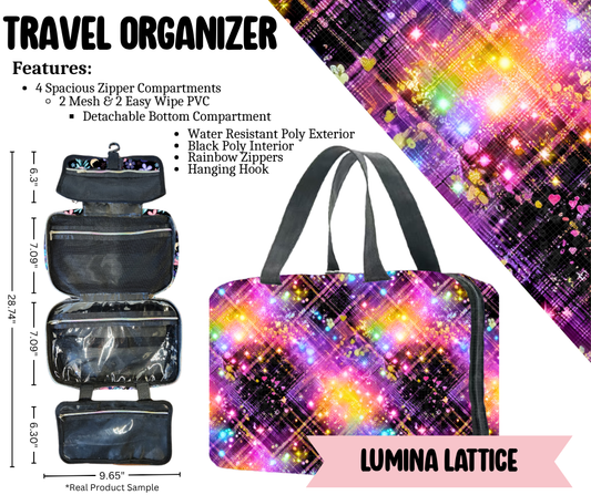 Lumina Lattice Travel Organizer