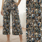 RTS - Midnight Fairy Capri Lounge Pants with Pockets