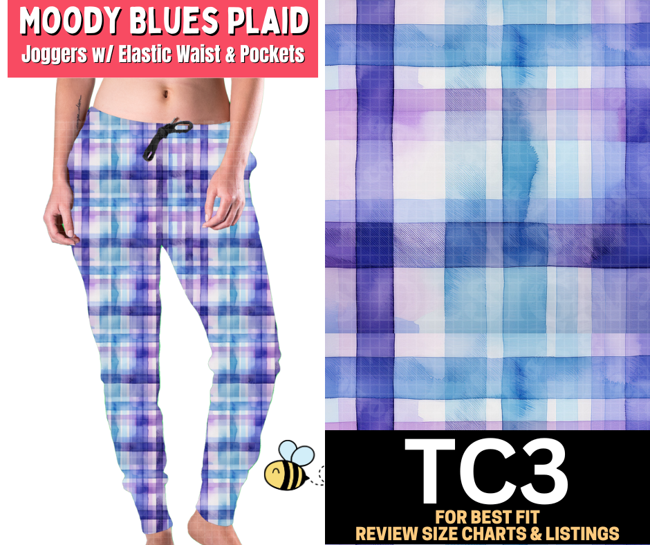 Moody Blues Plaid Joggers