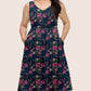 RTS - Moonlit Peony Garden Pocket Dress