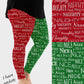 RTS - Naughty or Nice Leggings w/ Pockets