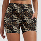 RTS - Neutral Boho Blooms Biker Shorts with Pockets