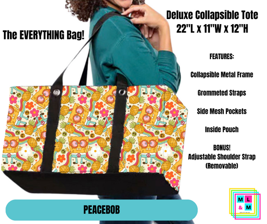 PeaceBob Collapsible Tote