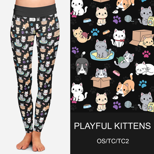 RTS - Playful Kitten Leggings