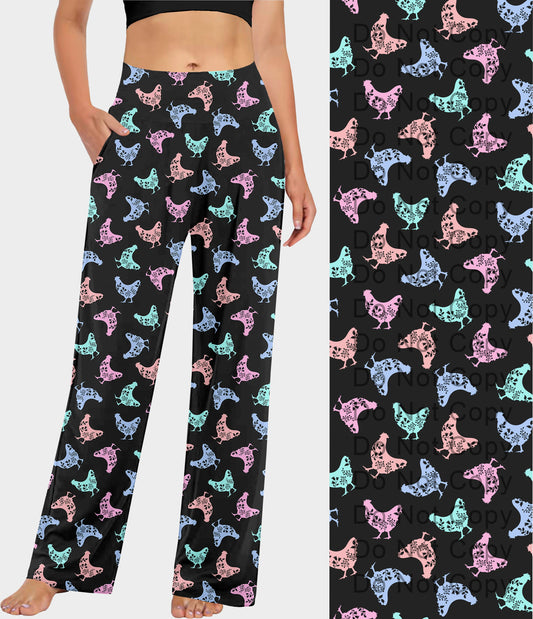 RTS - Pattern Chickens Lounge Pants