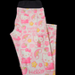 BOX 1-PINK KITTY LEGGINGS/JOGGERS