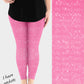 RTS - Pink Sparkle Leggings w/ Pockets