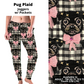 Pug Plaid Joggers