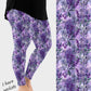 RTS - Purple Lavender Leggings with Pockets