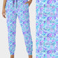 RTS - Purple Paisley Joggers