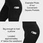 RTS - Green and Navy Plaid Leggings w/ Pockets