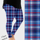 RTS - RWB Plaid Leggings w/ Pockets