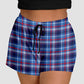 RTS - RWB Plaid Jogger Shorts with Pockets