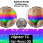 Rainbow Boobs Hipster & High Waist Underwear