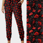 RTS - Red Poppy Joggers