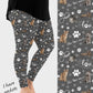 RTS - Rescue Cats Leggings w/ Pockets