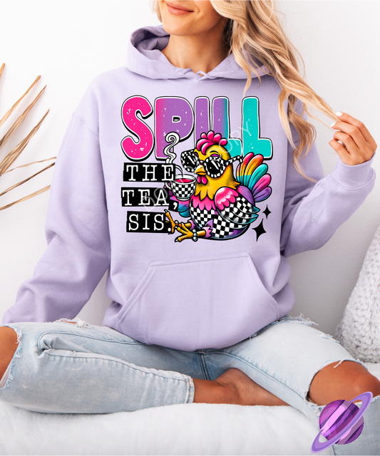 SPILL THE TEA SIS HOODIE