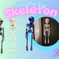 MAGNETIC SKELETON- 3D PRINTED- VARIETY OF COLORS