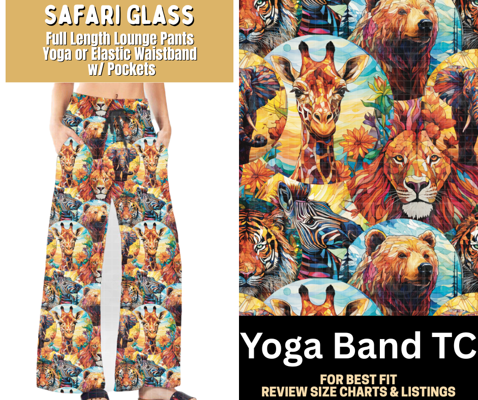 Safari Glass Full Length Lounge Pants