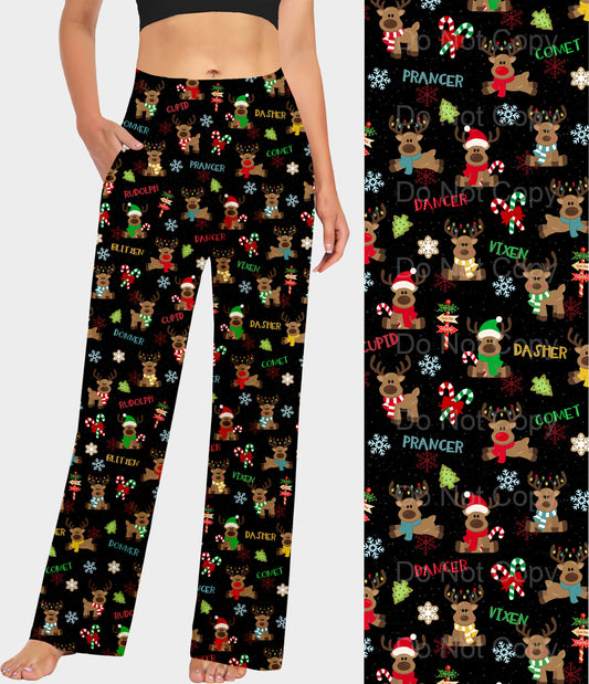 RTS - Santas Reindeer Lounge Pants